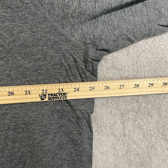 NWOT Lands' End Men's Size XL Heather Gray Long Sleeve Shirt - Picture 3 of 6